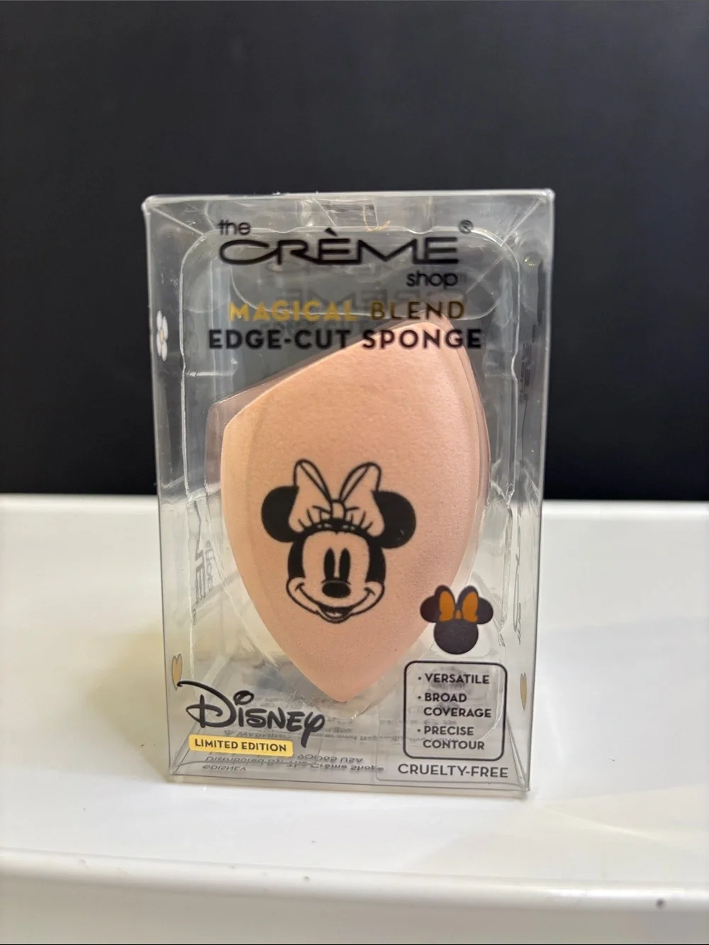 The Crème Shop x Disney Minnie Magical-Blend Edge-Cut Sponge - Ltd Edition